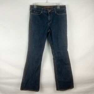 Eddie Bauer Women's Classic Bootcut Jeans Size 10 Y2K Dark Wash Denim Stretch